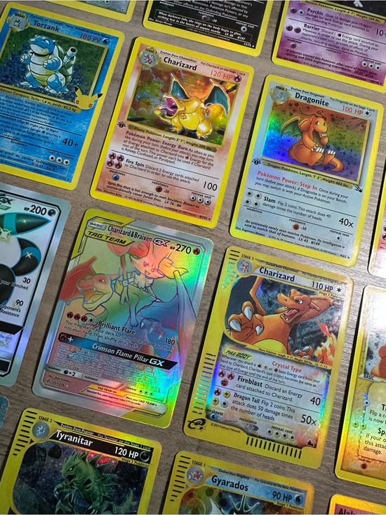 1st edition holographic charizard pokemon card 2021 Celebrations Classic Collection #4 PSA Authenticated 10 Captured in a crystal PSA 8 NM - MT